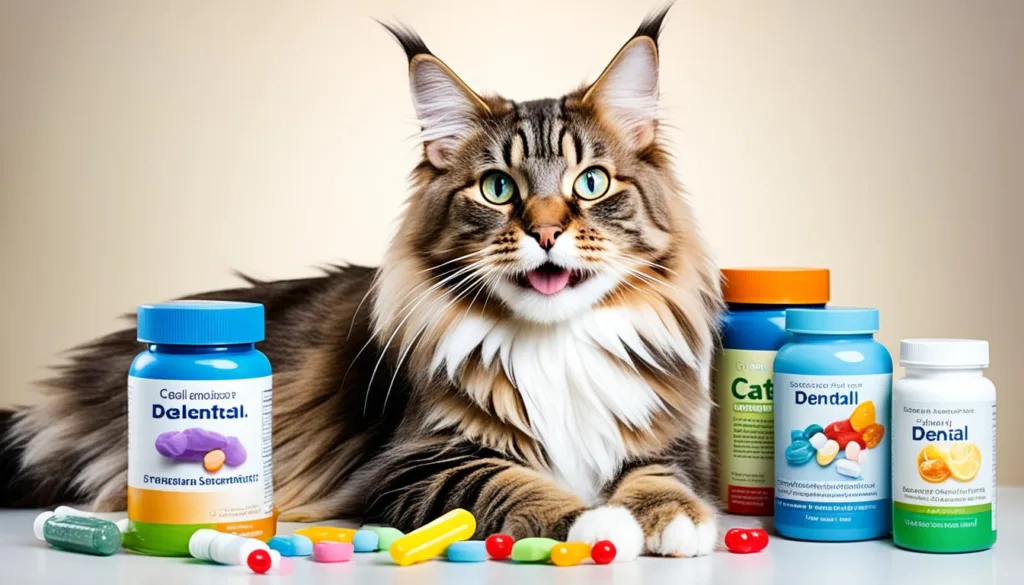 Maine Coon dental health supplements