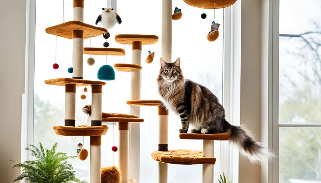 Maine Coon vertical spaces